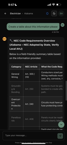 TradeTool AI iPhone screenshot
