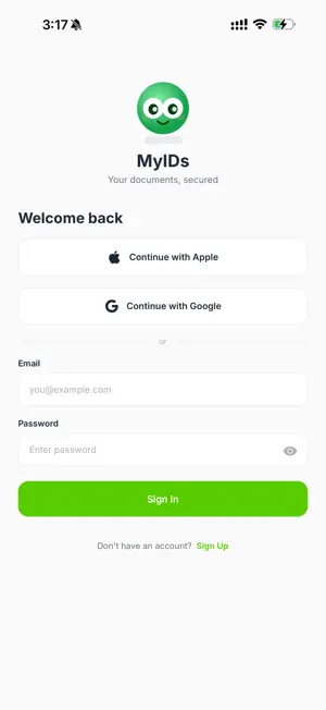 MyIDs – Manage Your Doc & IDs screenshot 1