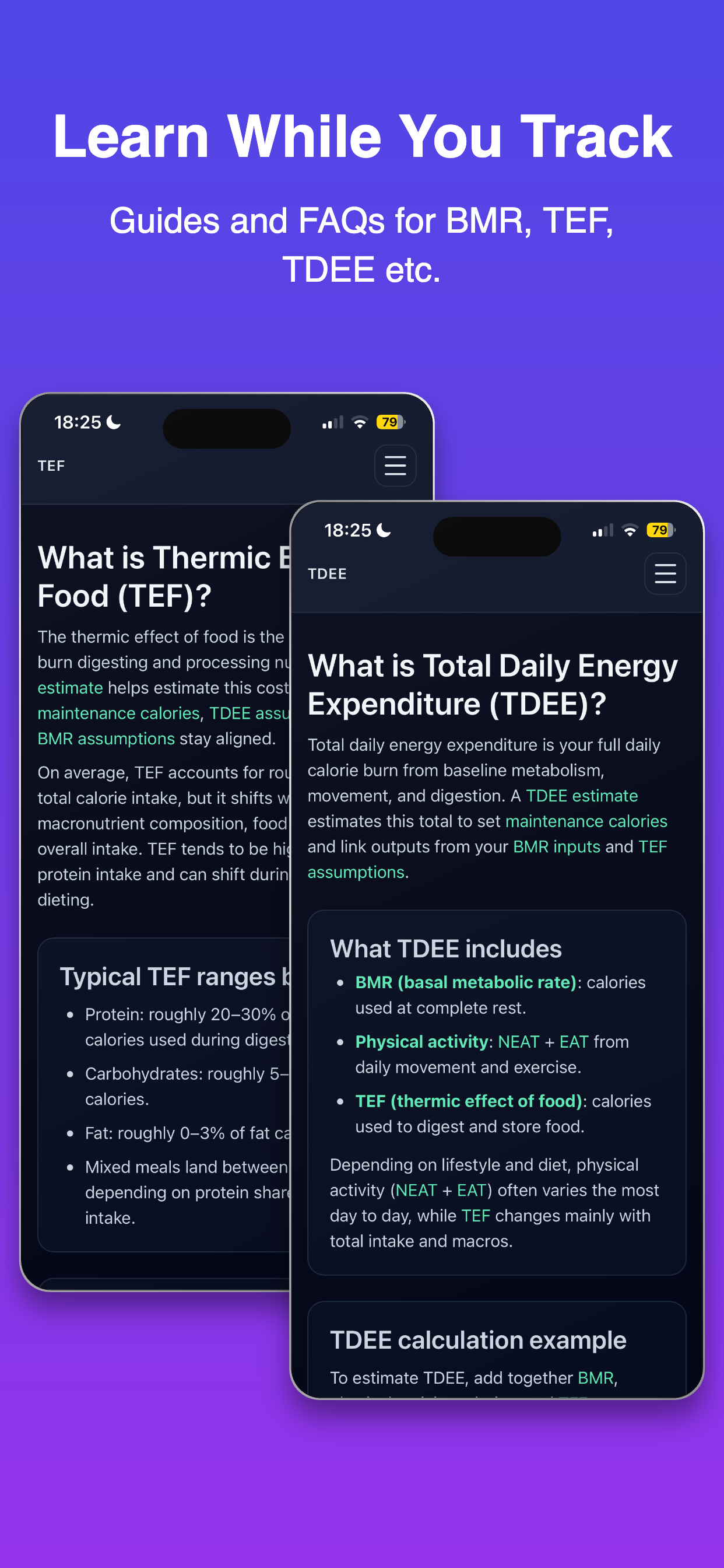 Accurate Calorie Calculator