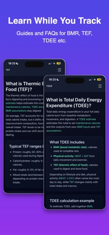 Accurate Calorie Calculator Screenshot 4 of 4