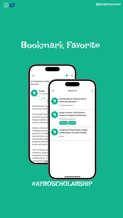 AfroScholarship Screenshot