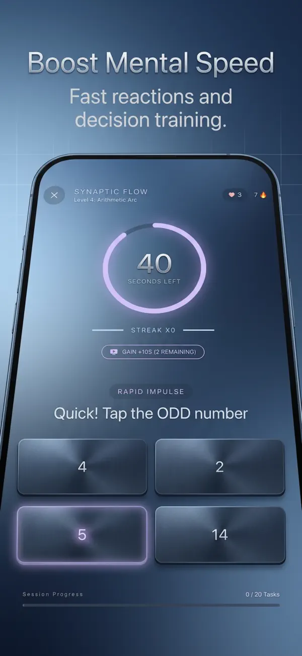 Screenshot #3 pour Synaptic Flow: Brain Training