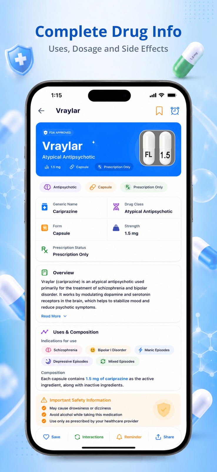 Pill Identifier & Drug Search iphone screenshot 2