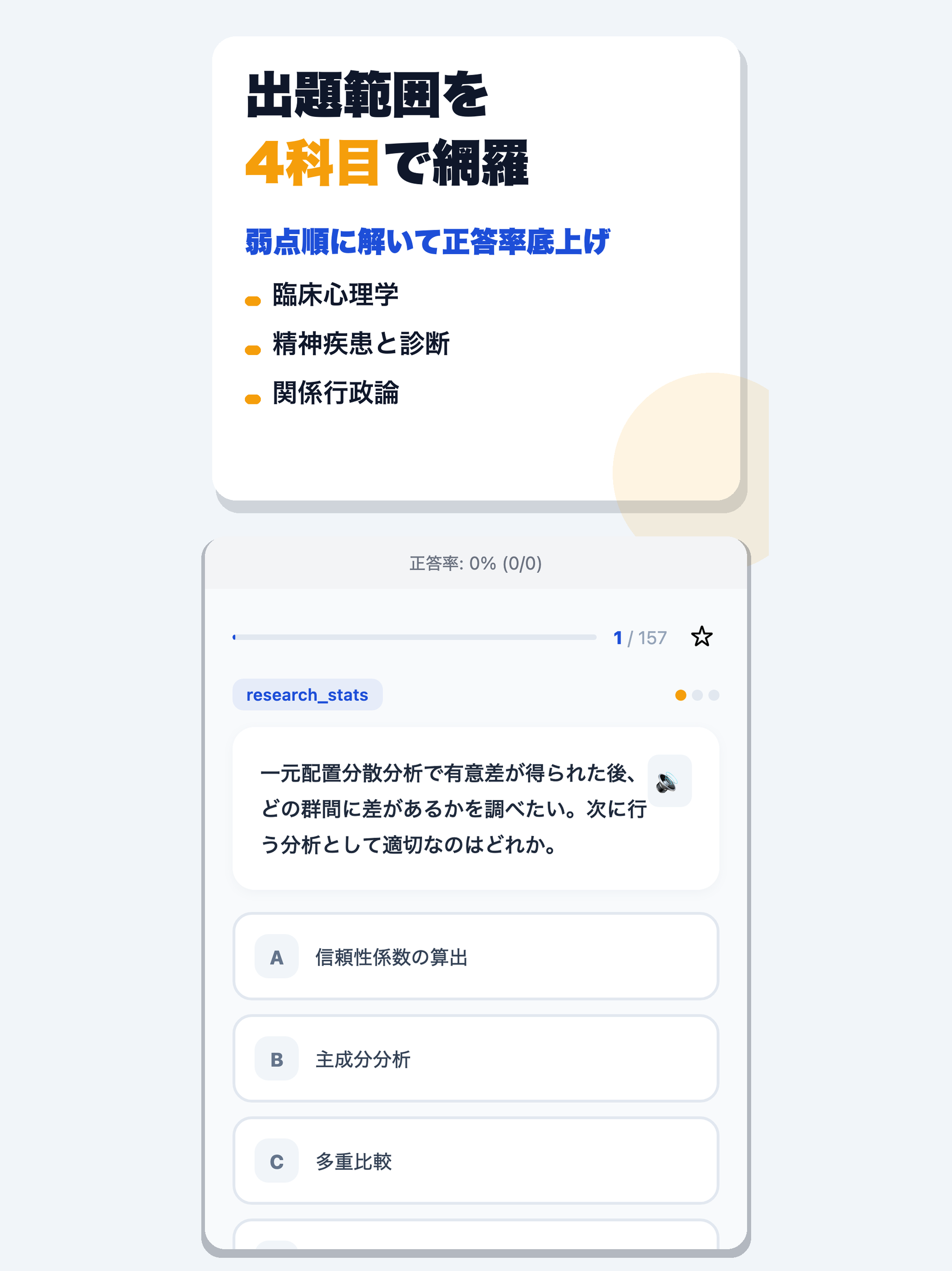 公認心理師試験 合格ドリル