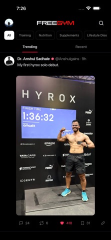 FreeGym Screenshot 1 of 10