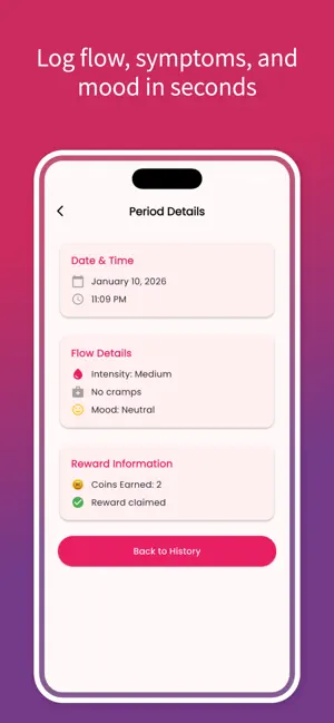 Dose: Track My Period & Earn screenshot 4