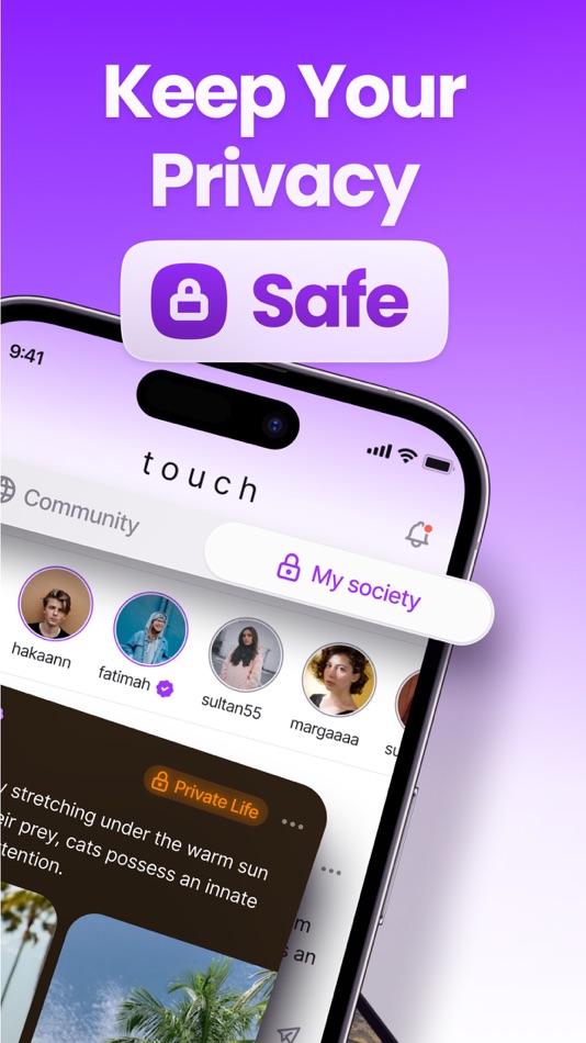 #2. Touchapp - Meaningful Sharing (iOS) 由: Touch Social Media Network Yazılım Gelıstırme ve Tıcaret Lımıted Sırketı