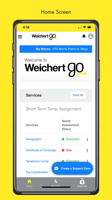 Weichert Go - Employee app screenshot