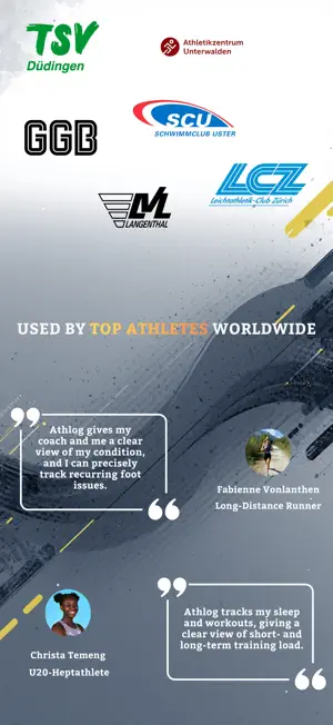Athlog screenshot 2
