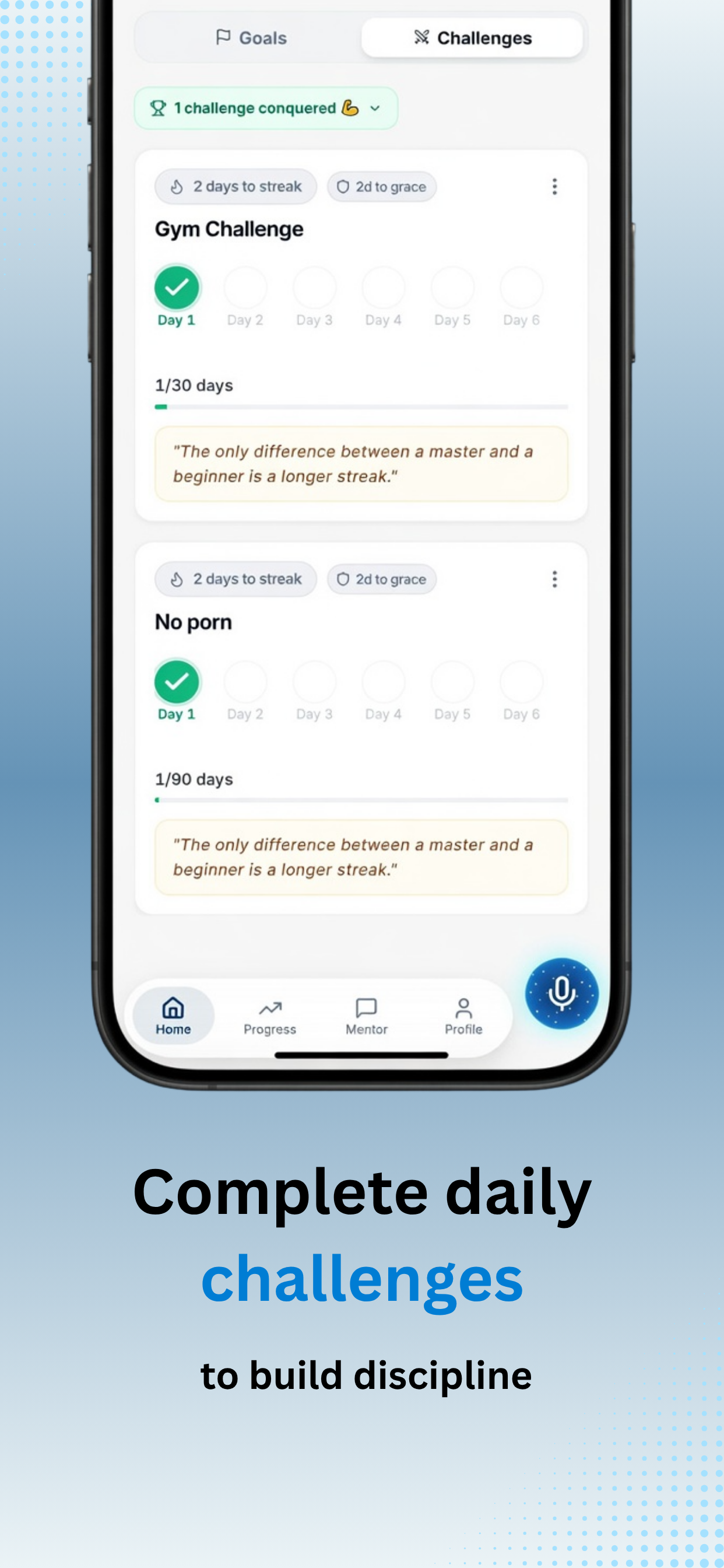 Discipline AI - Goal Planner screenshot 5