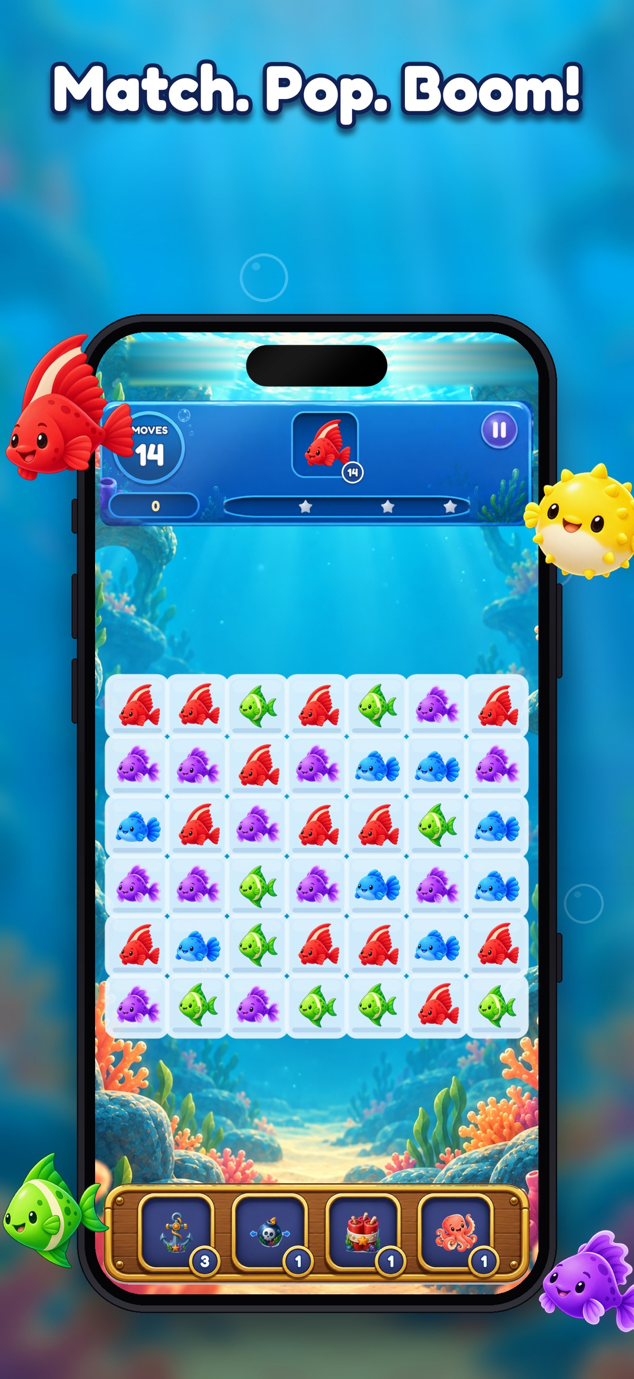 Screenshot 2 of Tentilo: Ocean Puzzle