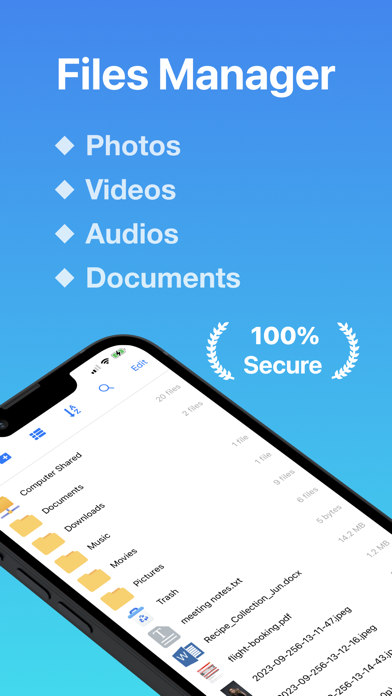 FileLock: Private Files & Web Screenshot