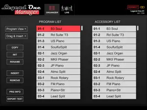 Legend One Manager screenshot 2
