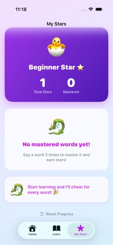 SpeakUp! Kids iPhone screenshot