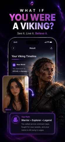 What If? - Alternate Self AI iPhone screenshot
