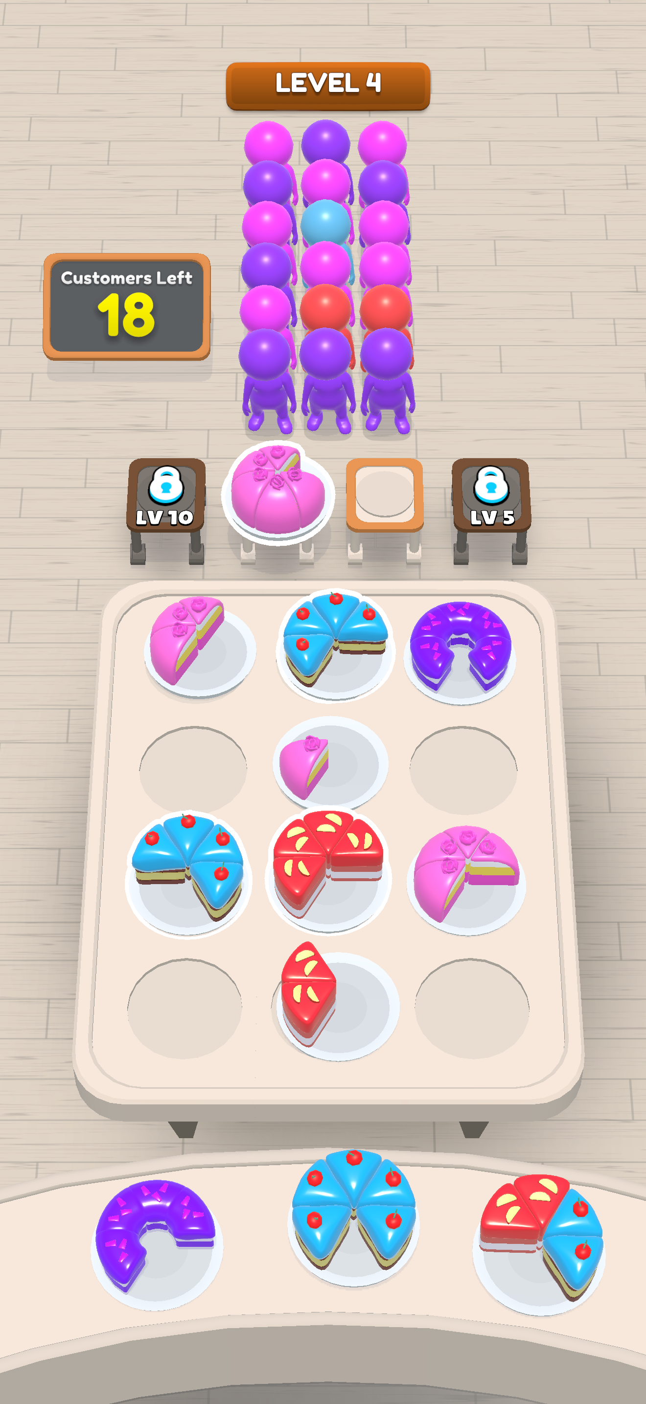 Cake Mania: ASMR Sorting Game