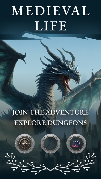 Medieval Life : Text Based RPG Screenshot