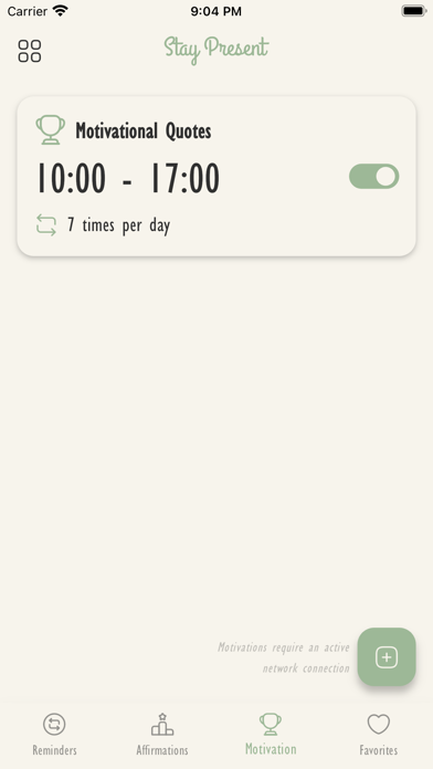 Stay Present Screenshot