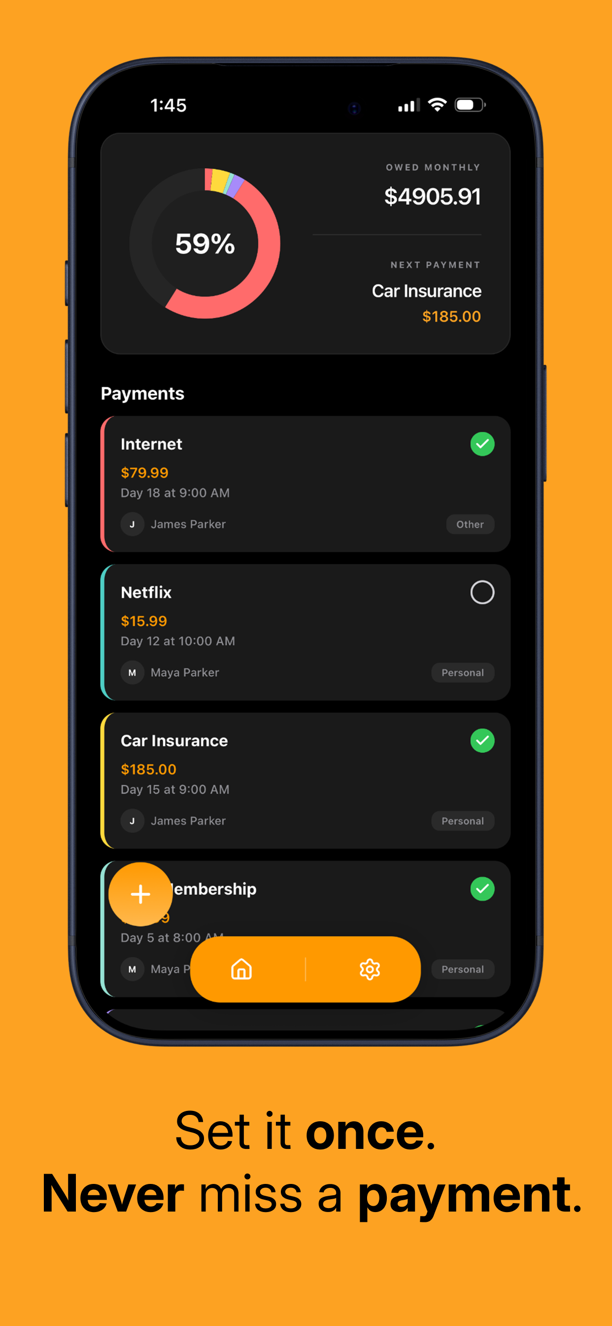 Trak: Life Organizer screenshot 8