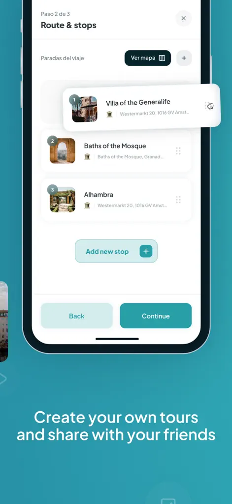 Paseo - Routes and Audiotours - Travel App | MWM
