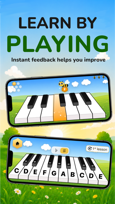 Bees Keys - First Piano Lesson Screenshot 3 of 5