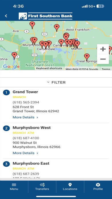 First Southern Bank IL Screenshot