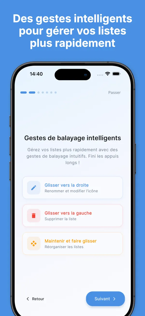 Screenshot #3 pour sLists - Listes et Tâches