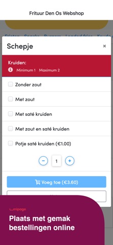 Frituur Den Os screenshot