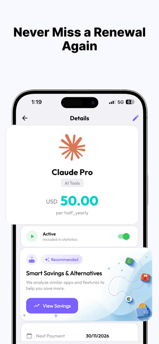 Subscription Track: AI Insight Screenshot 6 of 7