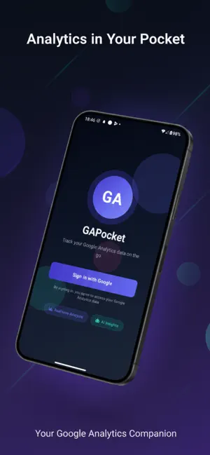 GAPocket: for Google Analytics screenshot 1