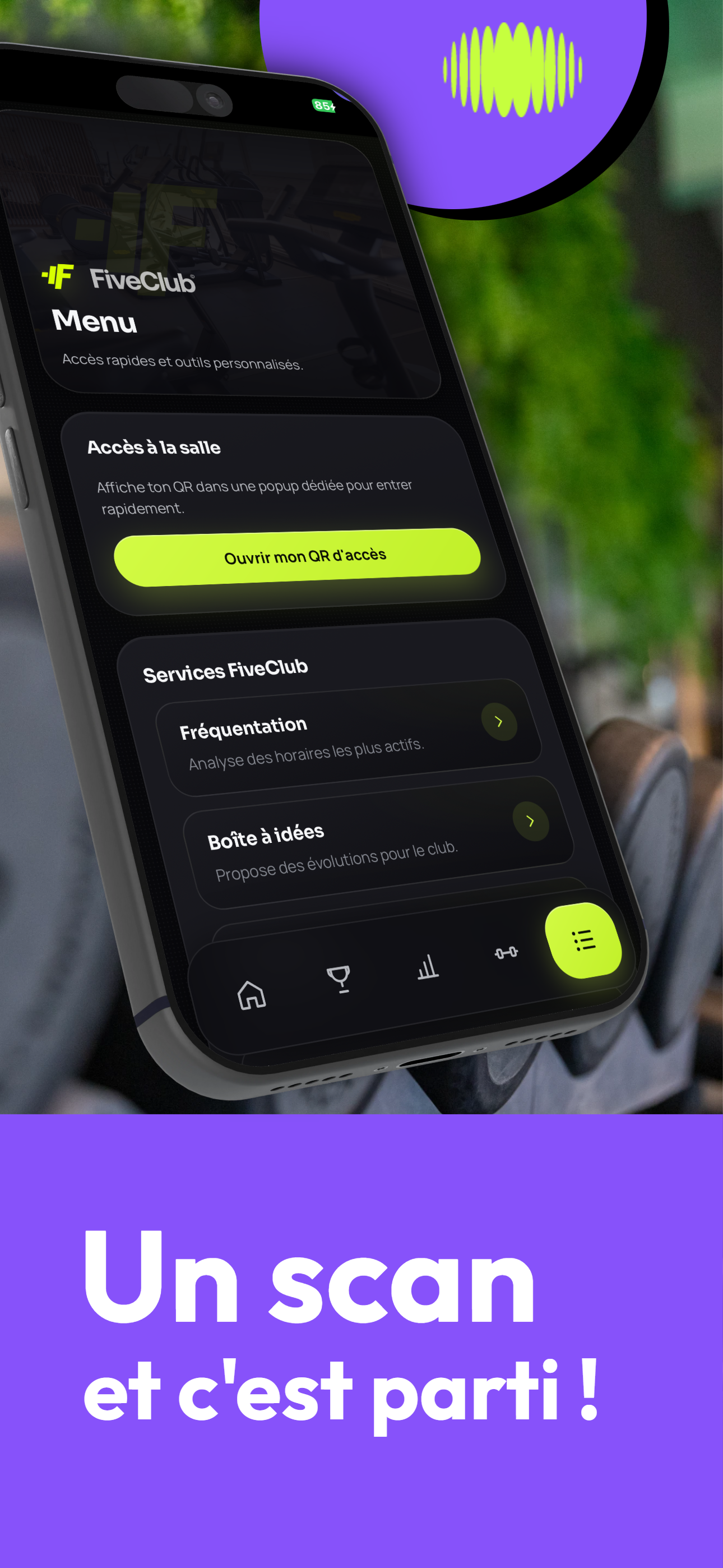 FiveClub Fitness screenshot 2