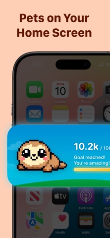 Steppy: Virtual Pet Widget Screenshot 1 of 7