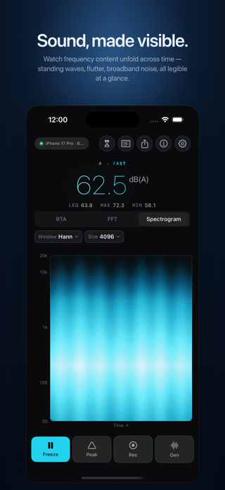 SoundMess Lab: SPL Meter Screenshot 3 of 7