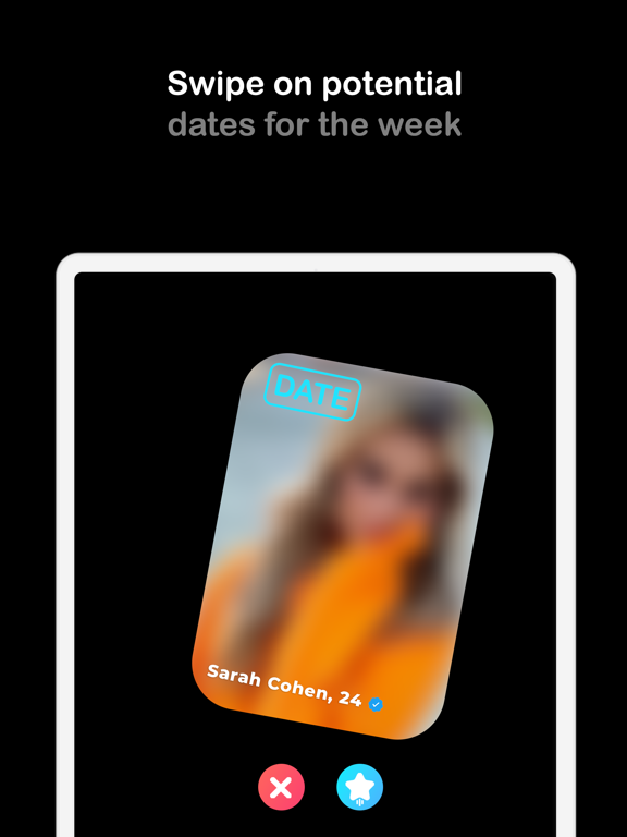 FirstMatch. Exclusive. iPad screenshot 3 - Lifestyle app
