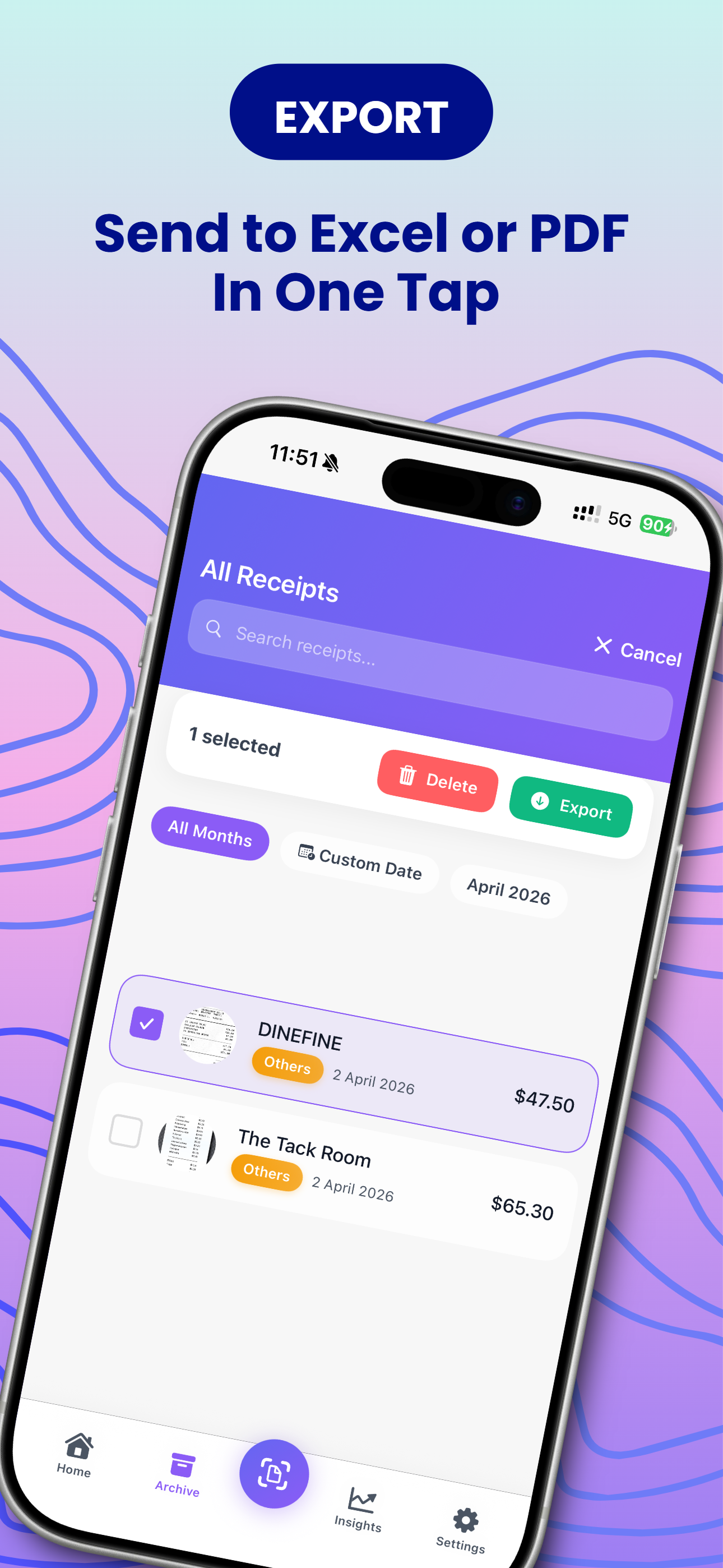 AI Receipt Scanner Tracker screenshot 8