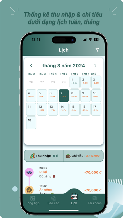 iMoney: Quản Lý Chi Tiêu Screenshot