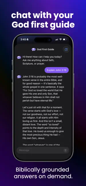 Put God First: Bible Focus screenshot 3