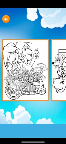 Bible Coloring Book Games iPhone screenshot