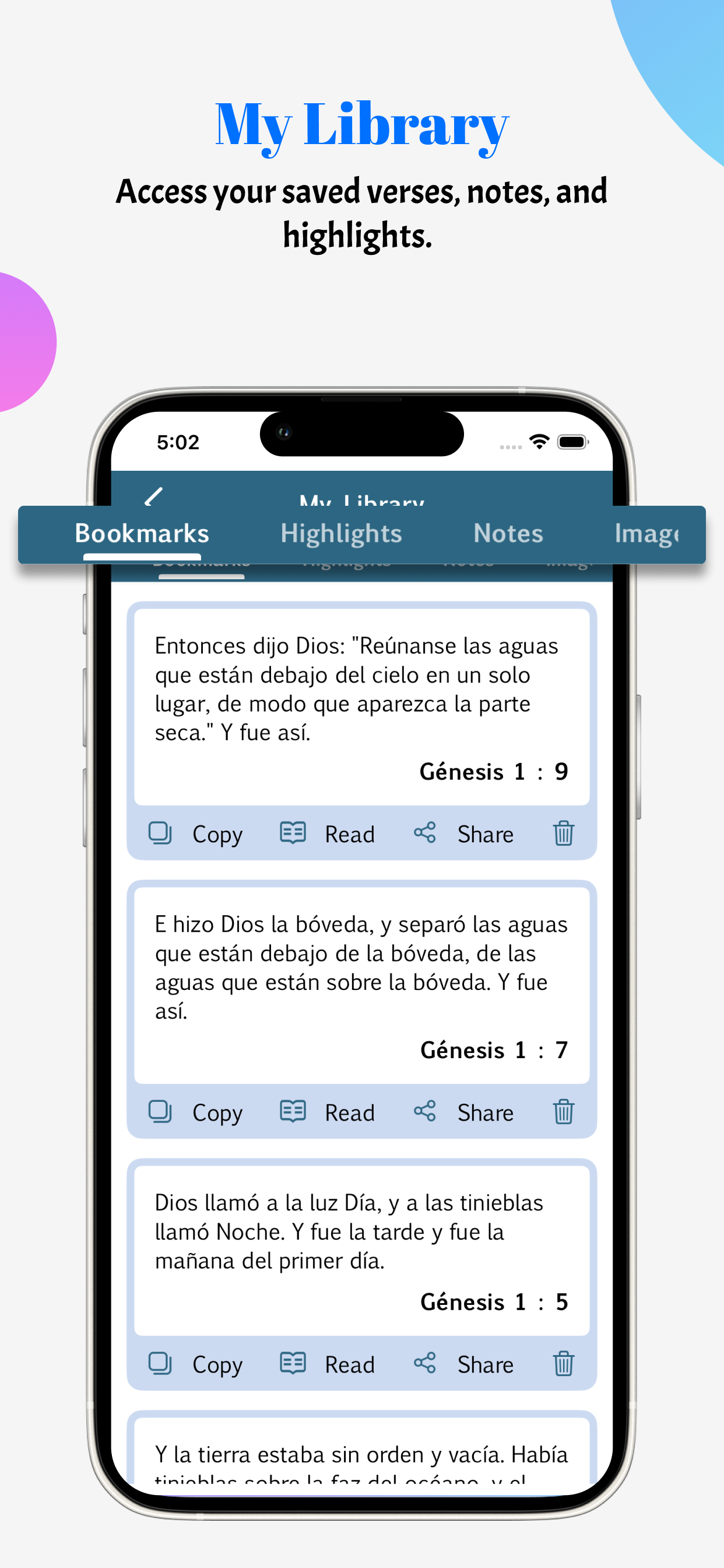 The Modern Bible in Spanish.