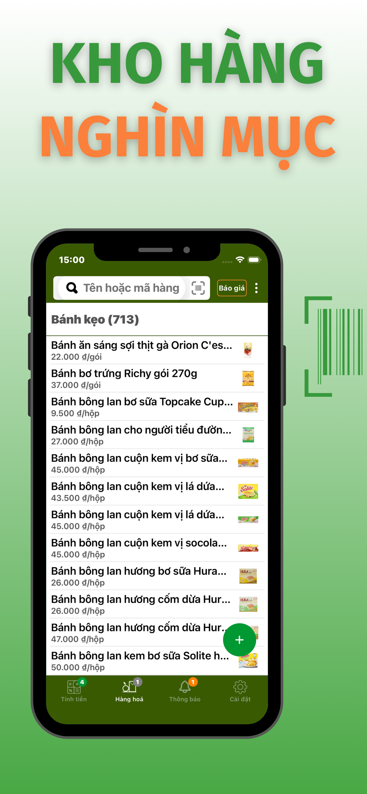 POS Mini - Tính Tiền Bán Hàng