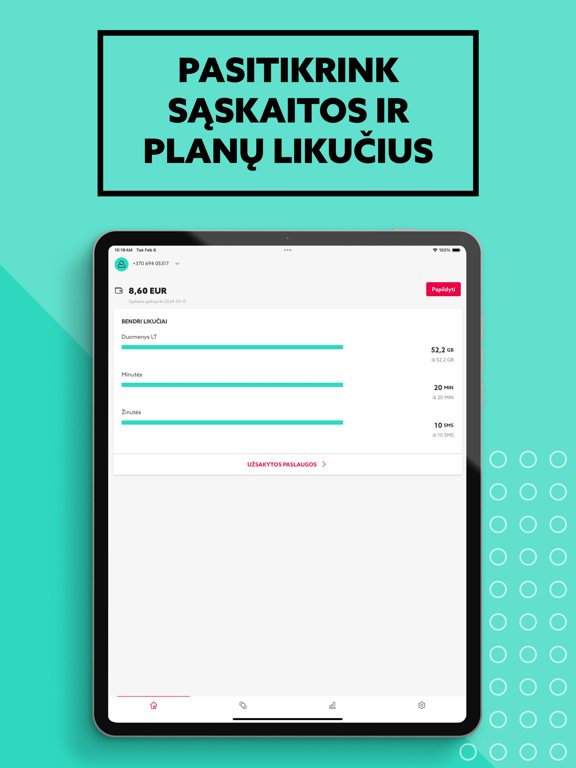Screenshot #6 pour Mano EŽYS
