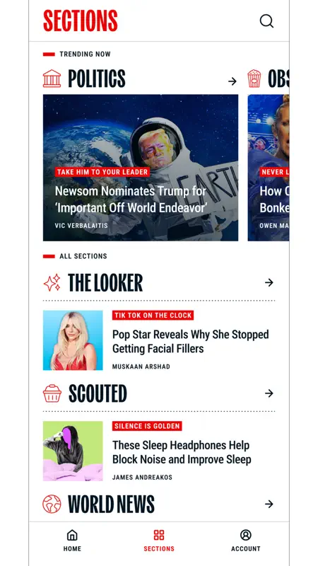 Daily Beast screenshot 4 of 5