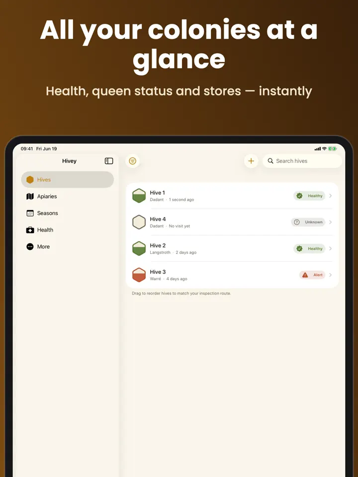 Hivey on iPad: screenshot 2 of 7