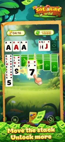 Solitaire Wild:Win Real Cash iPhone screenshot