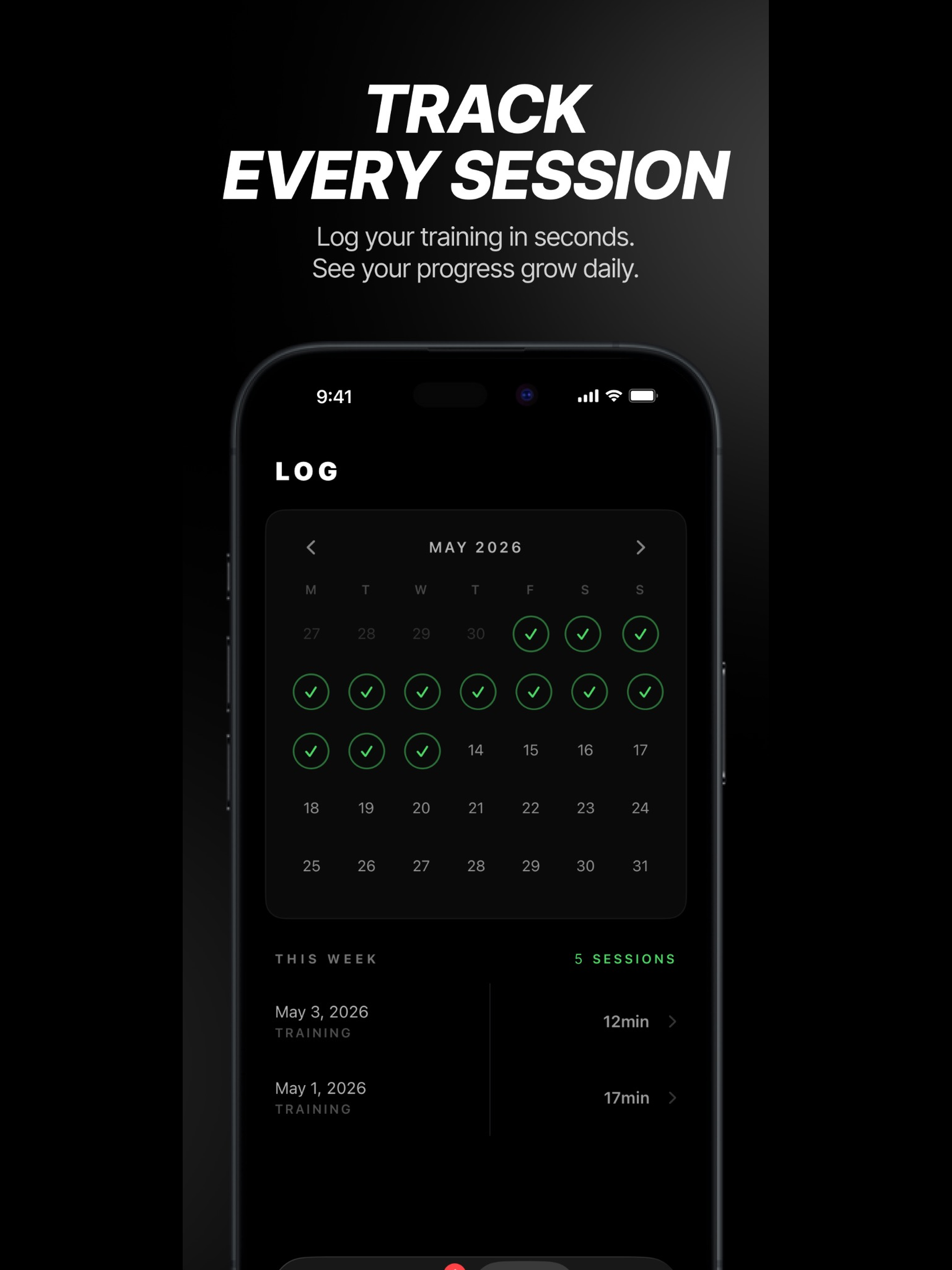 Fighter: Training Tracker screenshot 10