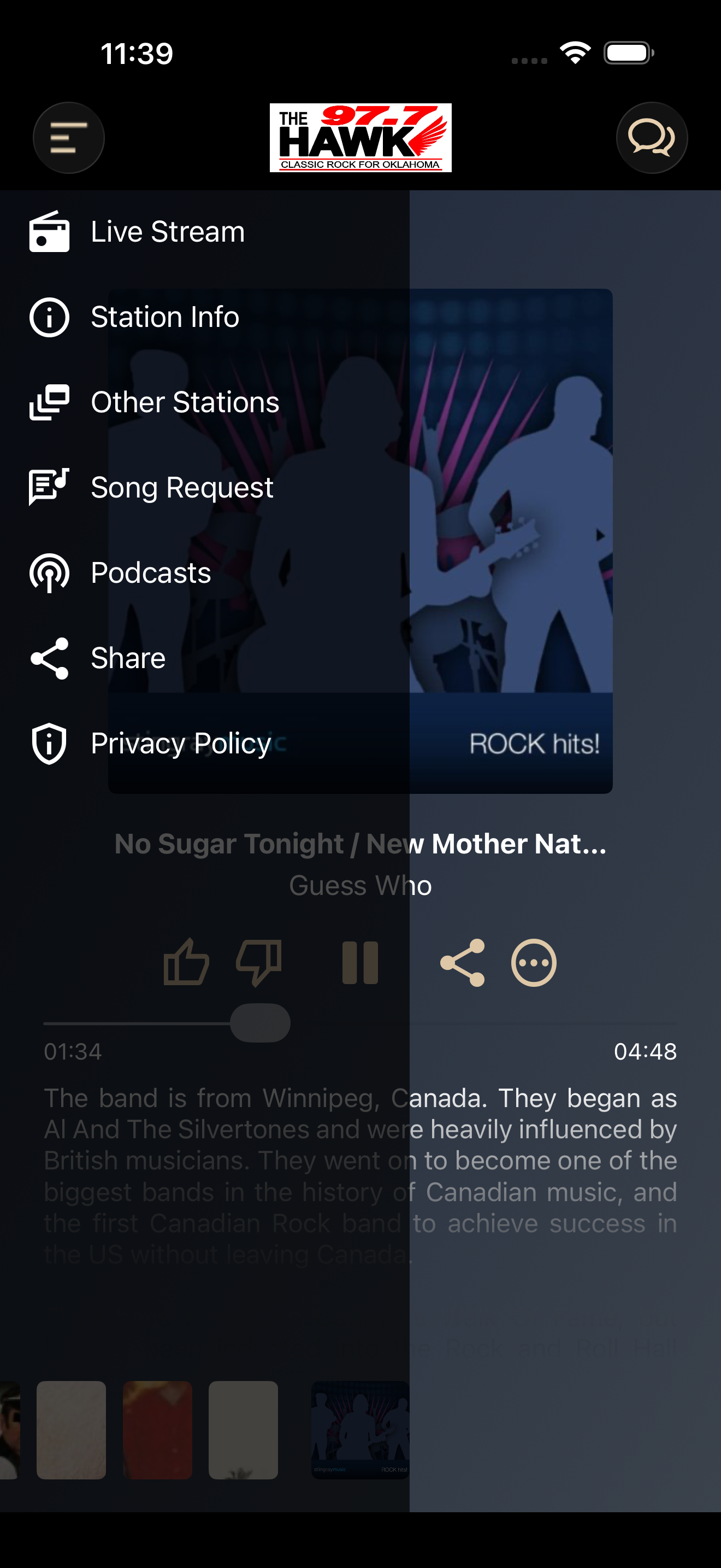 KHRK 97.7 screenshot 3