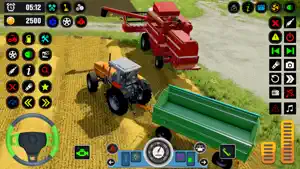 Tractor Driving Offline Games screenshot 1
