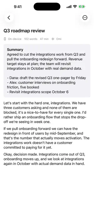 Sotto - Offline Auto Notetaker screenshot 2