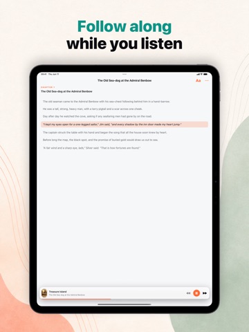 Castly: Full-Cast Audiobook iPad screenshot
