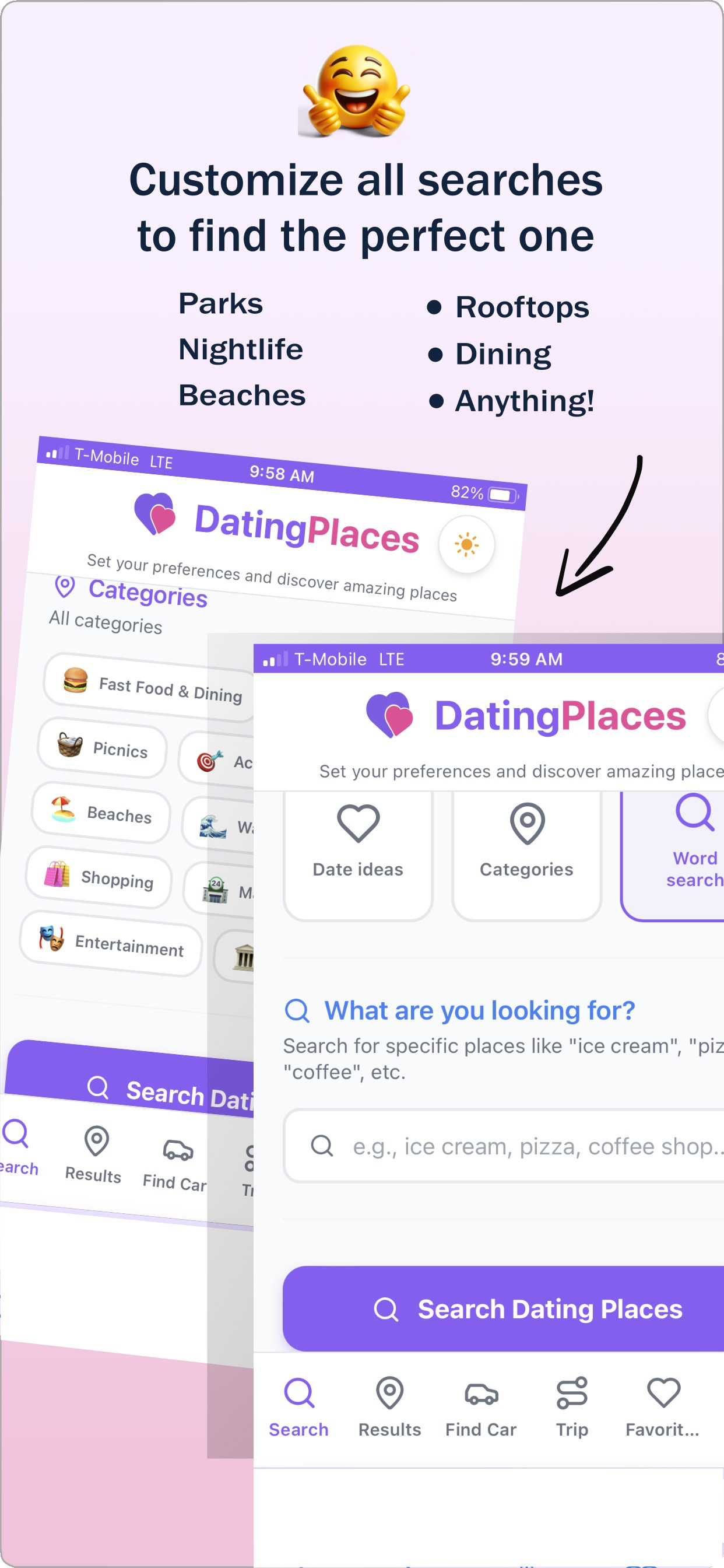 Dating Places - Find Locations